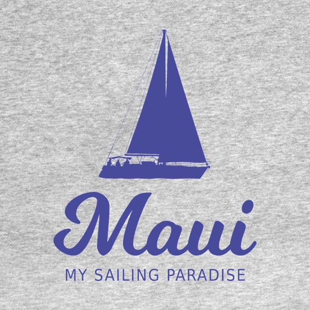 Maui Sailing Paradise – Yacht Vacations by BlueTodyArt